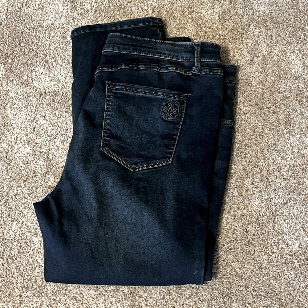 Laure Felt Clean Jean Stilleto crop XL